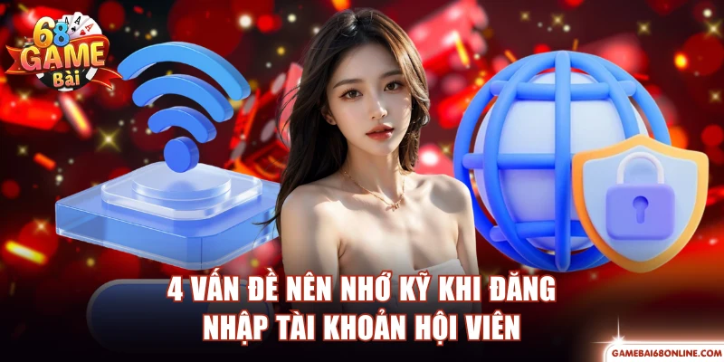 Đăng Nhập 68 Game Bài Dễ Dàng Và 3+ Cách Khắc Phục Lỗi 4 vấn đề nên nhớ kỹ khi đăng nhập tài khoản hội viên