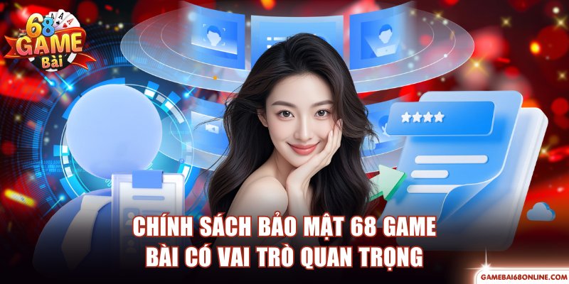 Chính sách bảo mật 68 Game Bài có vai trò vô cùng quan trọng