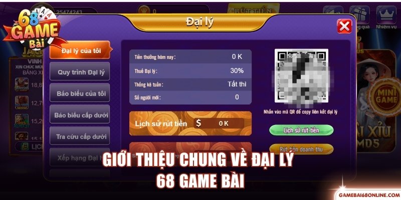 Đại Lý 68 Game Bài - Con Đường Hợp Tác Bền Vững, Uy Tín Thông tin về chương trình đại lý 68 Game Bài